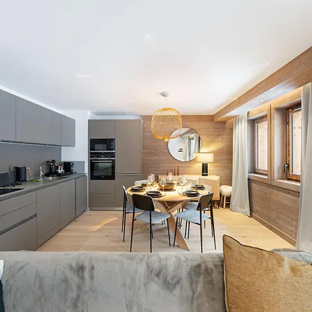 Neuf Avec Terrasse, 2 Pres Des Pistes, Sauna, Hammam, Salle De Sport, Parking - Fr-1-569-57 Apartment Megeve